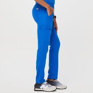 Yola Skinny Scrub Pants FIGS Royal Blue